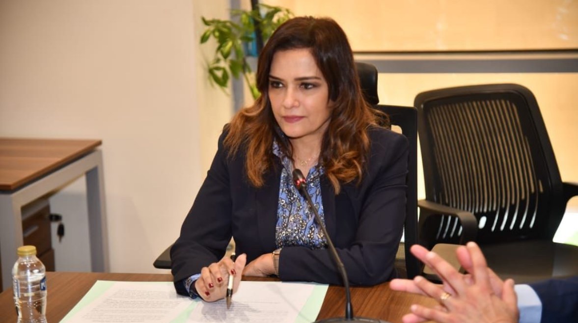 رئيسة لجنة السياحة والطيران المدني بمجلس النواب سحر طلعت مصطفى