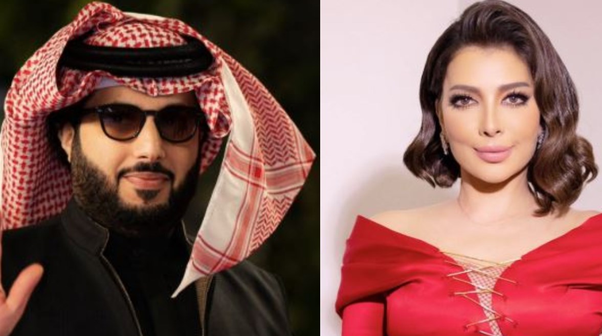 أصالة نصري وتركي آل الشيخ  