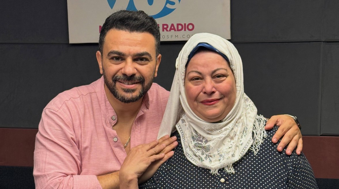  الفنانة ناني سعد و الفنان كريم الحسيني