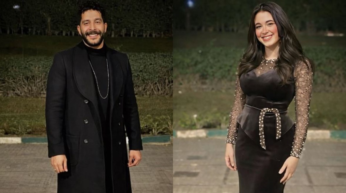 هايدي رفعت ومصطفى منصور 