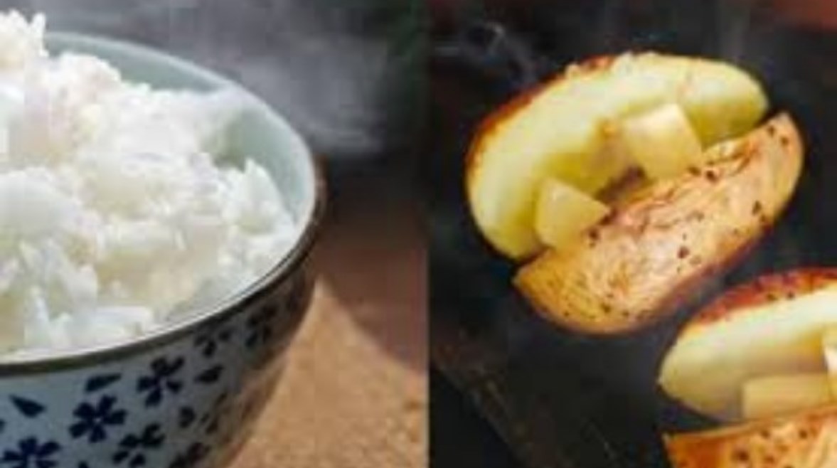 البطاطس والأرز