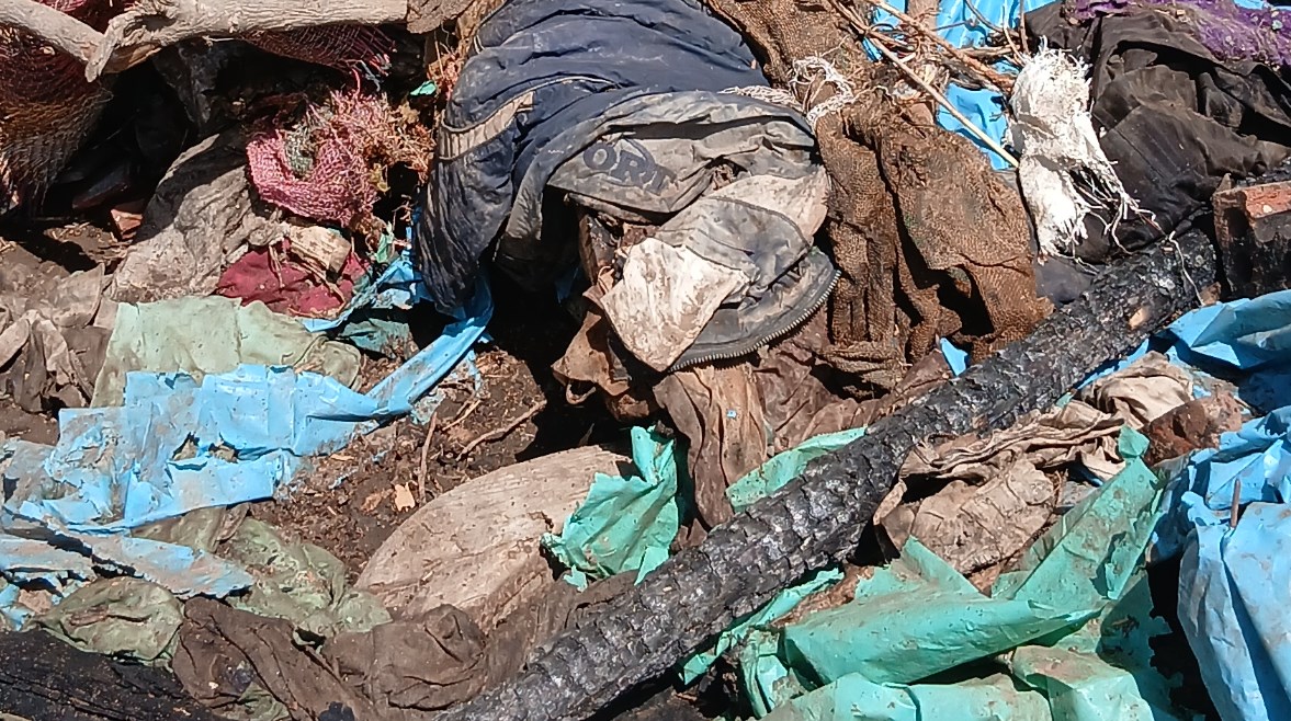 صورة من الحريق