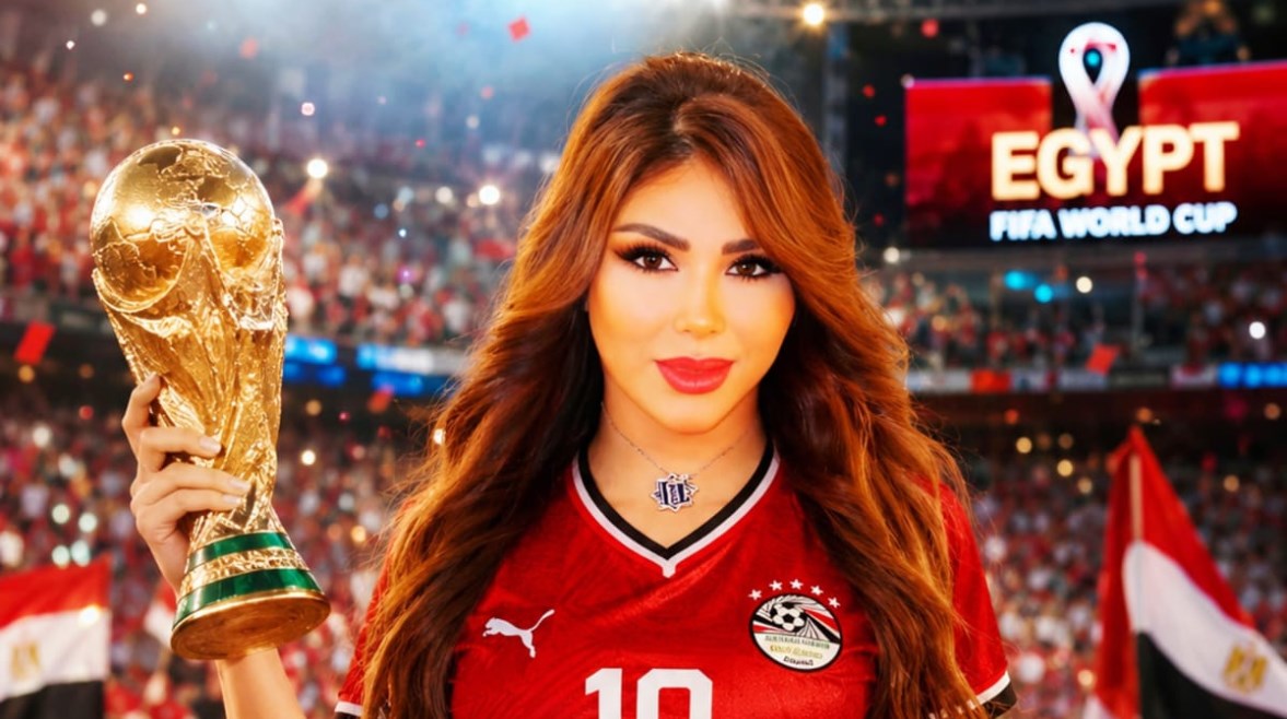 الفنانة غادة إبراهيم 