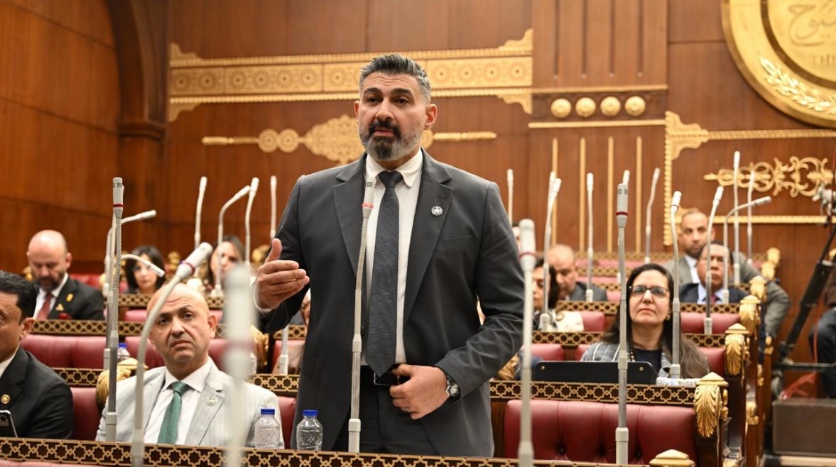 الفنان والنائب ياسر جلال 