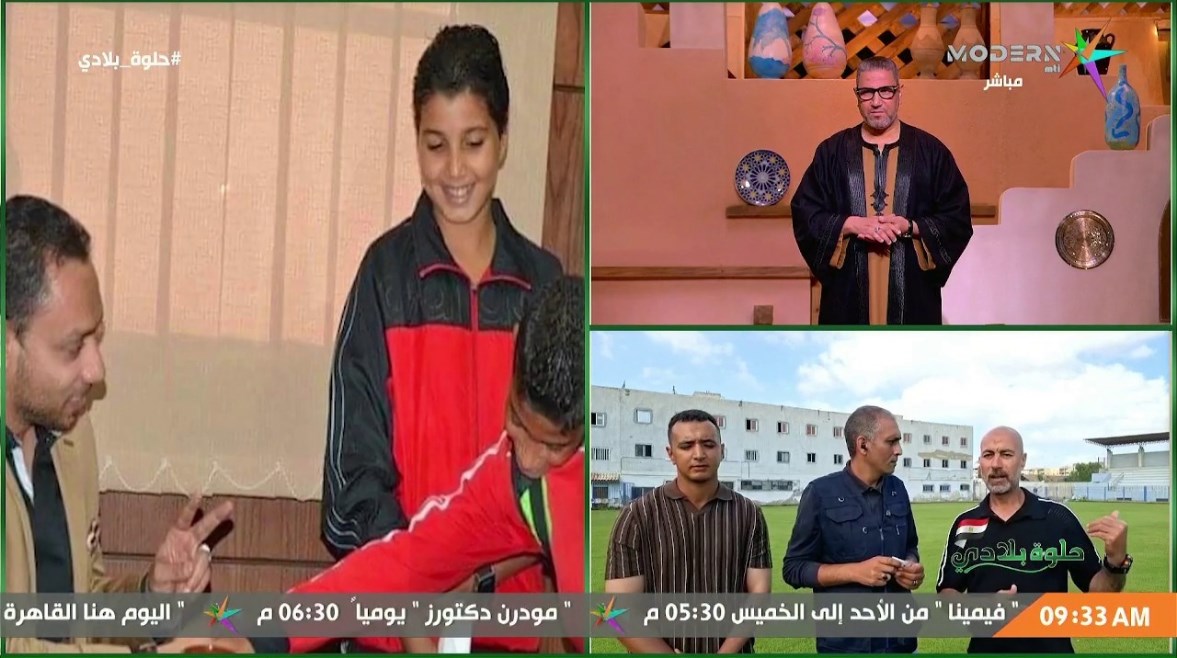 مكتشف إبراهيم عادل مع عبدالناصر زيدان