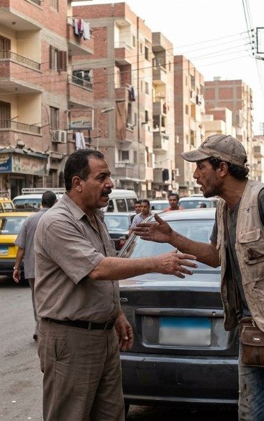 أزمة "السايس" - صورة بالذكاء الأصطناعي