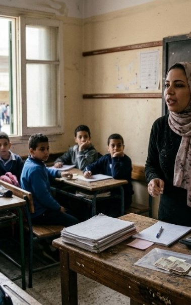 معلمي الحصة - صورة بالذكاء الاصطناعي