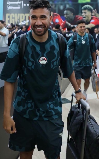 استقبال منتخب مصر 