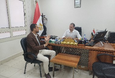 عبدالمجيد عبدالله محرر تليجراف مصر في حوار مع مدير عام المجالس الطبية الدكتور محمد العقاد 