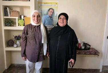 الطالبة الغزاوية صبا 