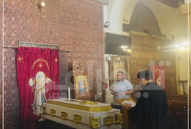 صلاة الجنازة على روح الموسيقار الكبير هاني شنودة 