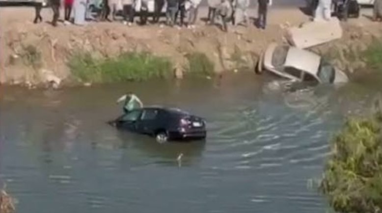 منقذ أسرة من الغرق في الغربية