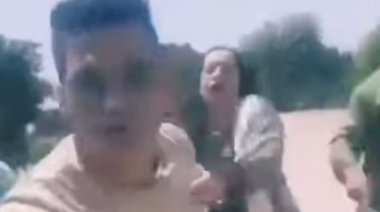 صورة من الفيديو المنتشر