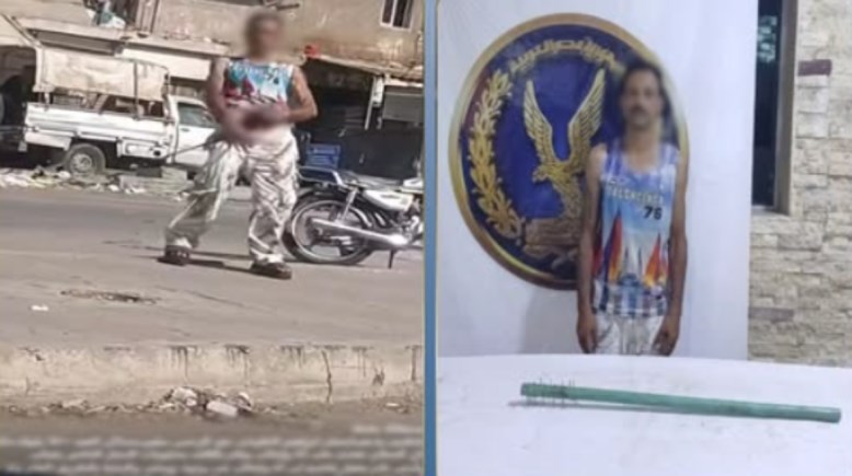 المتهم وجانب من الواقعة