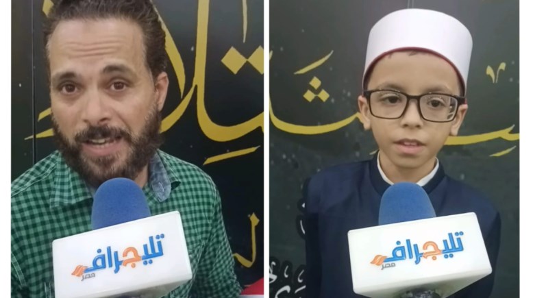 الطفل عبدالله ووالده 
