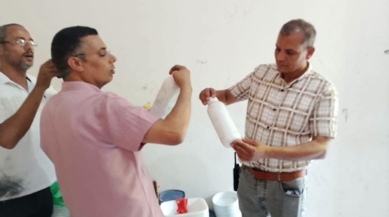 ضبط مصنع مشروبات غير مرخص بالمنيا