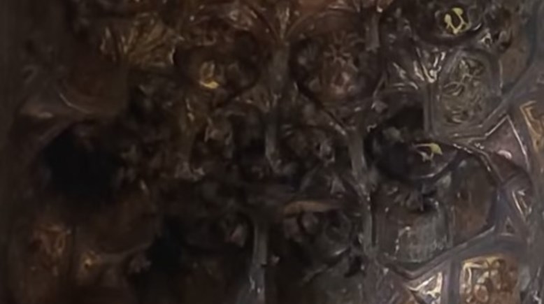 خفافيش بسقف أثري بالمعز