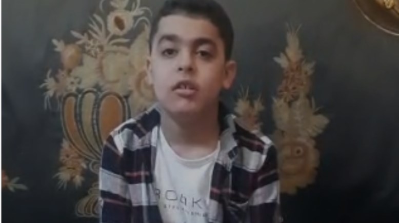 ياسين رضا مريض ضمور العضلات دوشين