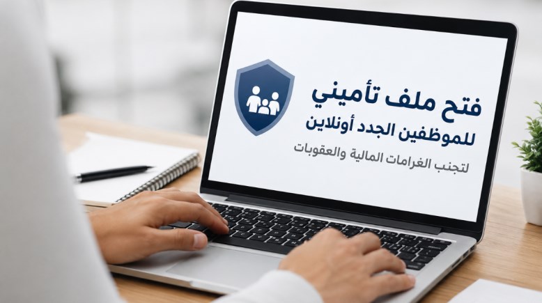 خطوات فتح ملف تأميني للموظفين الجدد 