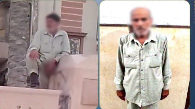 المتهم وجانب من الواقعة 
