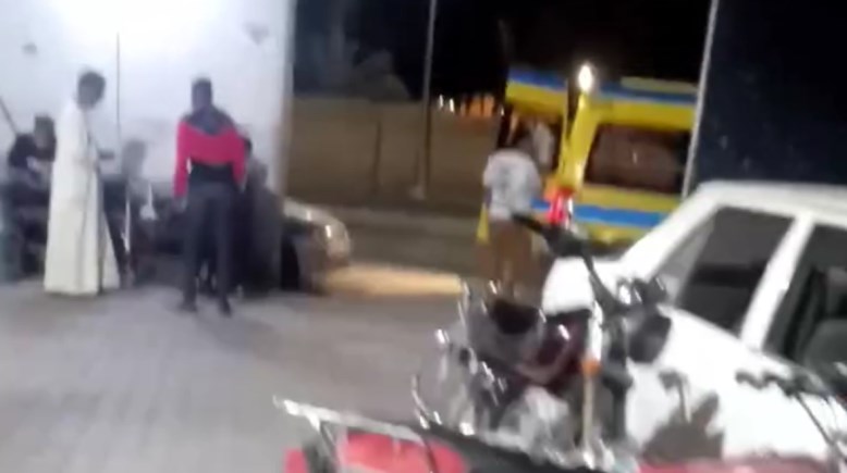 من مقطع الفيديو المتداول 