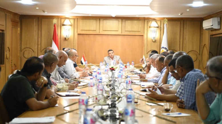 محافظ قنا يناقش الخطة الاستثمارية