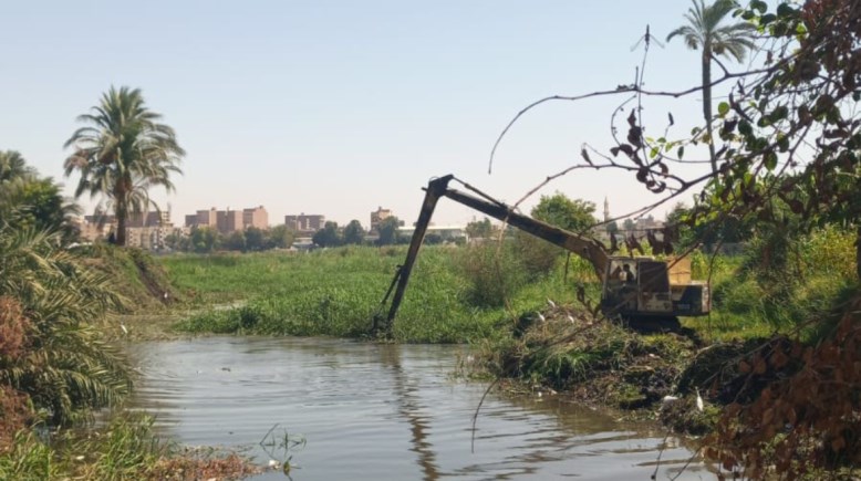 مياه النيل فى الترامسة 