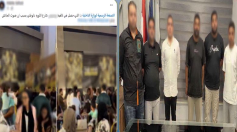 المتهمين وجانب من الواقعة 