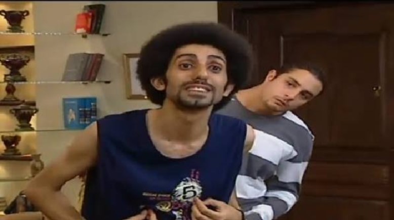 الفنان رامي  من مسلسل تامر وشوقية