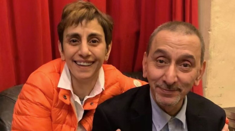 ريما الرحباني وشقيقها الراحل زياد الرحباني