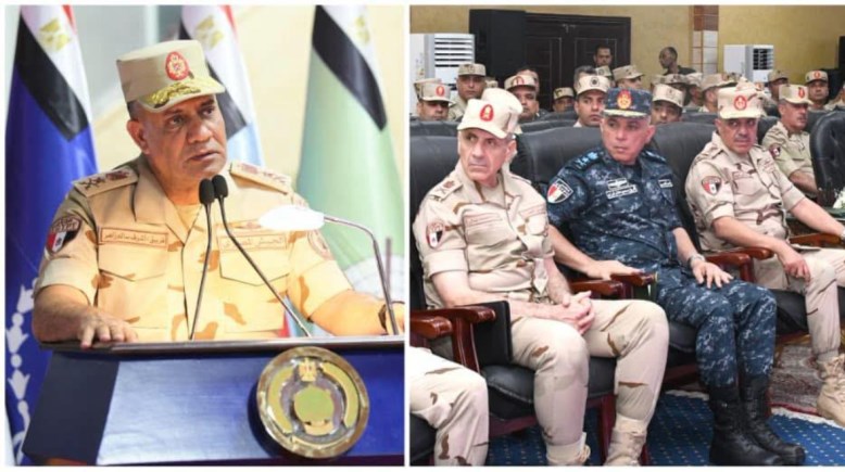 الفريق أشرف سالم زاهر وزير الدفاع والإنتاج 
