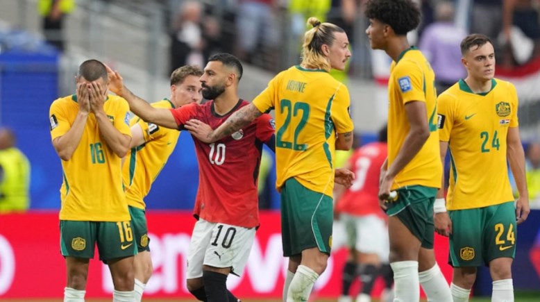 منتخب أستراليا مع محمد صلاح