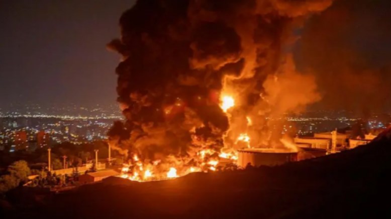 هجوم إسرائيلي سابق على إيران