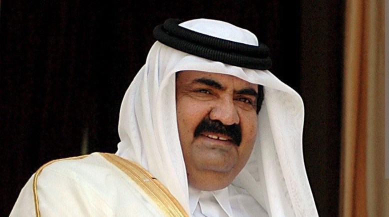 الأمير القطري السابق حمد بن خليفة آل ثاني 