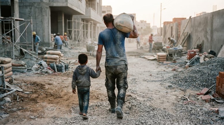 العم مصطفى شيال الأسمنت