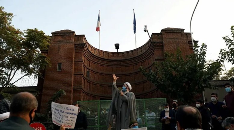 السفارة الفرنسية في طهران 