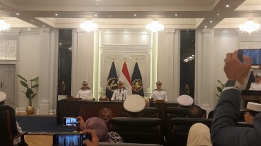 جانب من المؤتمر الصحفي