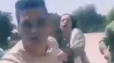 صورة من الفيديو المنتشر