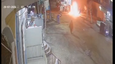 صورةمن الفيديو المتداول