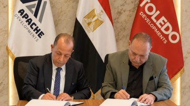 شراكة استراتيجية بين أباتشي للاستثمار والتنمية العمرانية وتوليدو للتطوير العقاري 