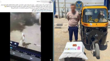 المتهم وجانب من الواقعة