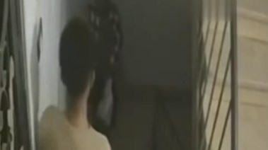 جانب من كاميرات المراقبة 