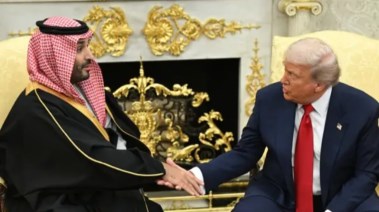 ترامب والأمير محمد بن سلمان،  صورة أرشيفية 