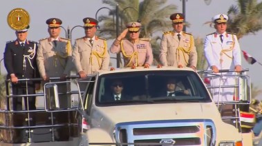 الرئيس السيسي خلال افتتاح الاوكتاجون 
