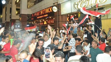 احتفالات الجماهير 