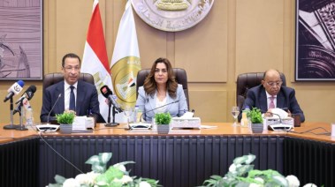 جانب من مؤتمر وزارة التنمية المحلية والبيئة بالعاصمة الإدارية الجديدة
