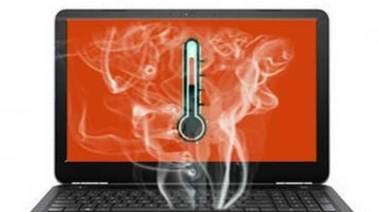اللاب توب ودرجات الحراراة