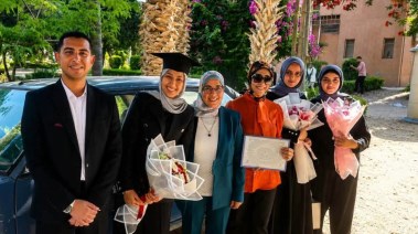 طلاب جامعة بنها