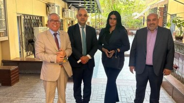 المحامية لؤة خالد والمحامي أحمد قناوي