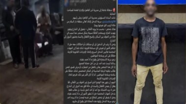 المتهم وجانب من الواقعة 